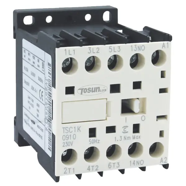 Электромагнитный контактор TOSUNlux TSC1-K 12А 230В АС3 3Р+1NО (6940151027195) Электромагнитный контактор TOSUNlux TSC1-K 12А 230В АС3 3Р+1NО (6940151027195)