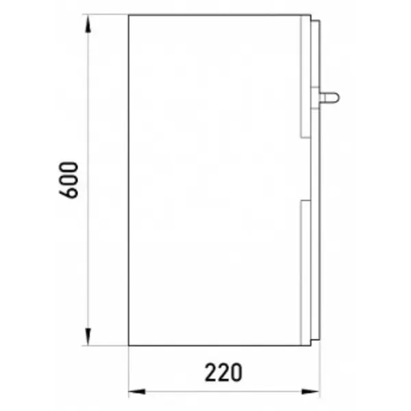 Бокс ударостійкий Enext e.plbox.500.600.220.tr - фото №3