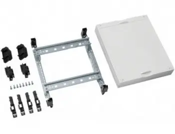 Блок Univers, 2 шини TS35 для клемних колодок, 300x250, Hager