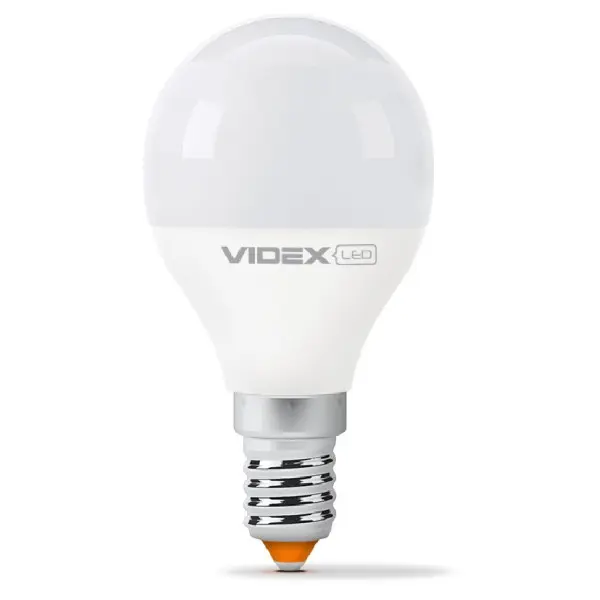 Світлодіодна лампа Videx G45e E14 7Вт 3000K (VL-G45e-07143)