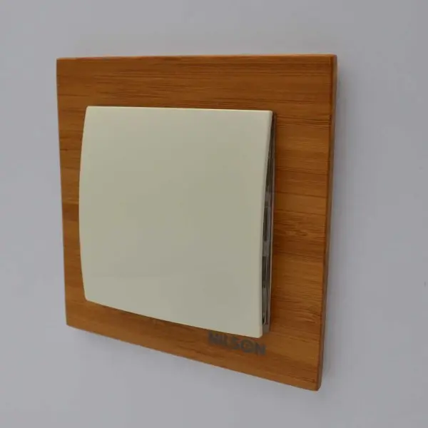 Вимикач Nilson Touran кремовий 1кл ( 24121001 ) - фото №7