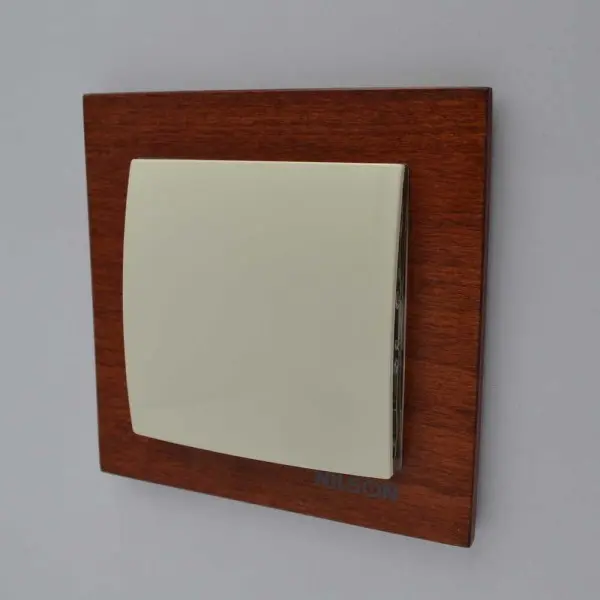 Вимикач Nilson Touran кремовий 1кл ( 24121001 ) - фото №8