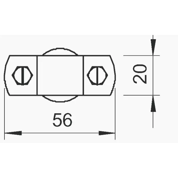 Держатель молниеприемника OBO Bettermann (5412609) 16мм Galvanised G (5-10 мкм) - фото №1 Держатель молниеприемника OBO Bettermann (5412609) 16мм Galvanised G (5-10 мкм) - фото №1