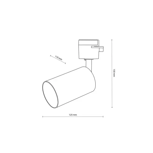 Трековий світильник TK Lighting 6895 Tracer GU10 1x10W IP20 Bk - фото №1 Трековий світильник TK Lighting 6895 Tracer GU10 1x10W IP20 Bk - фото №1