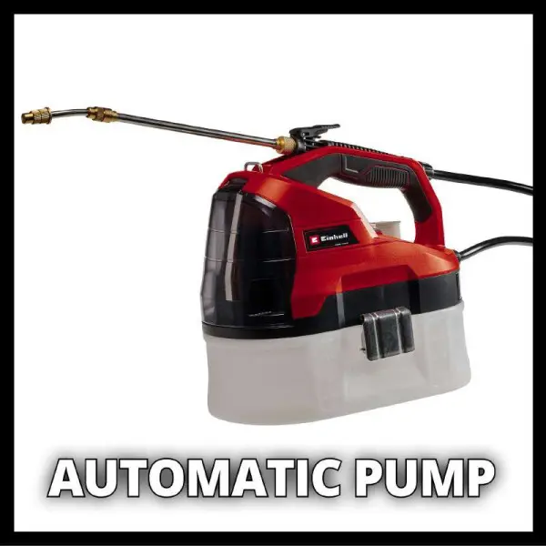 Акумуляторний розпилювач Einhell X-Change 18В 3,8л 3,5бар шланг 140 см (3425210) - фото №1 Акумуляторний розпилювач Einhell X-Change 18В 3,8л 3,5бар шланг 140 см (3425210) - фото №1