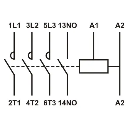Магнітний пускач Promfactor FC-1/16А 1NO AC400В (FC10016400) - фото №3 Магнітний пускач Promfactor FC-1/16А 1NO AC400В (FC10016400) - фото №3