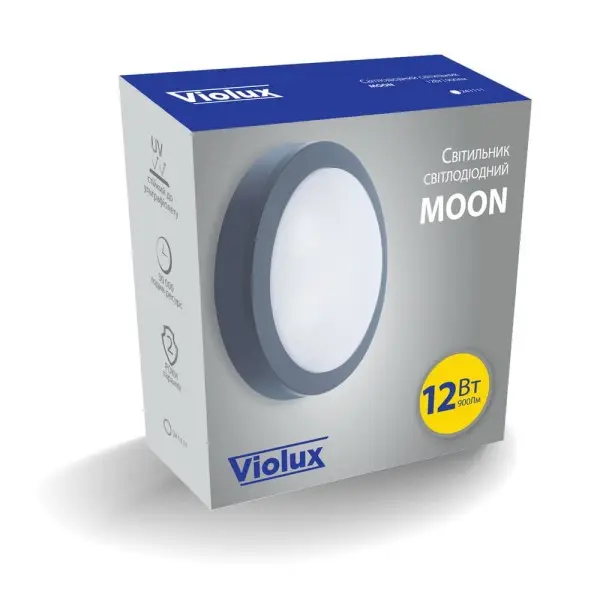 Світильник LED Violux ДББ MOON 12W 5000K IP65 ( 241101 ) - фото №6