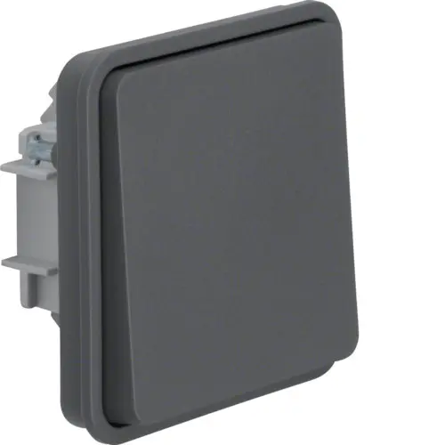 Механизм кнопки Berker 10АX/250В W.1 (серый)