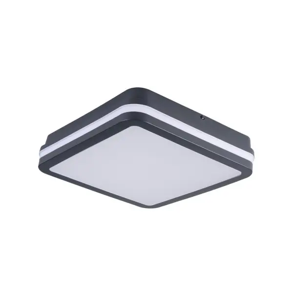 Вуличний світильник з датчиком руху Kanlux 38780 Beno LED 1x24W/30W 3000K/3500K/4000K 2690/2940/2880Lm IP65 графітовий