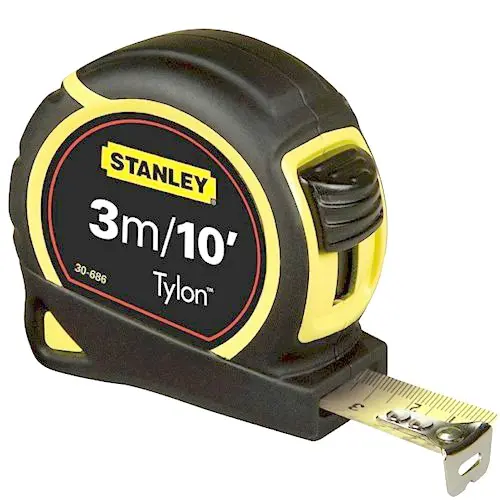 Вимірювальна рулетка Stanley 0-30-686 OPP Tylon 3мх12, 7мм Вимірювальна рулетка Stanley 0-30-686 OPP Tylon 3мх12, 7мм
