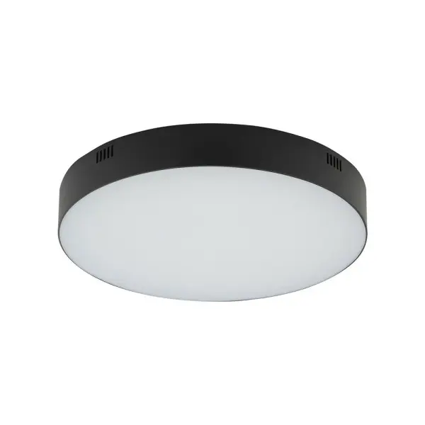 Світильник стельовий Nowodvorski 10418 Lid Round Led 1x50W 4000K 4500Lm IP20 Чорний Світильник стельовий Nowodvorski 10418 Lid Round Led 1x50W 4000K 4500Lm IP20 Чорний