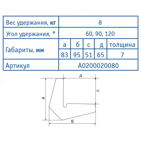 Магнитный держатель 6012 - фото №3