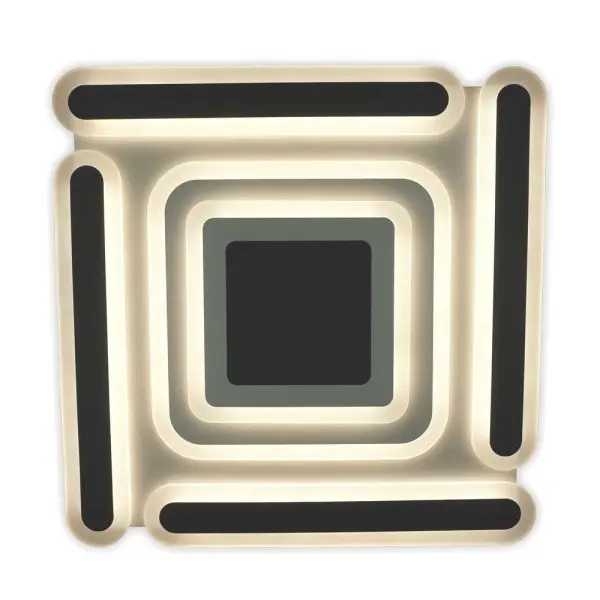 Светильник LED smart MATRIX+пульт 120W 3000-6000K IP20 черный квадрат ( 220505 ) - фото №1