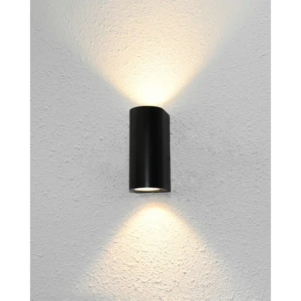 Уличный светильник Italux OWL-2197-2R Genta GU10 2x35W IP54 черный - фото №1 Уличный светильник Italux OWL-2197-2R Genta GU10 2x35W IP54 черный - фото №1
