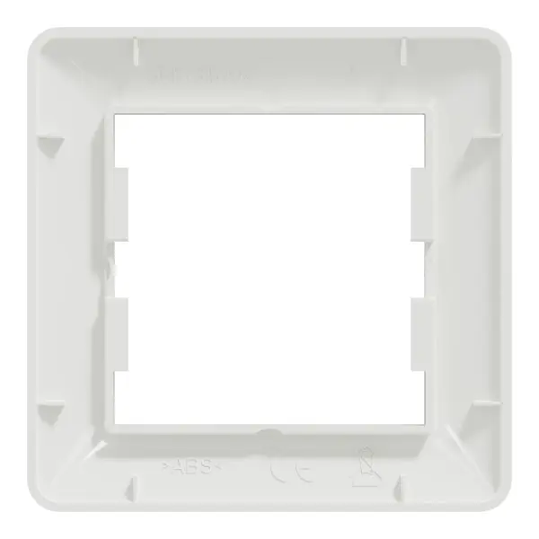 Рамка 1-постовая Schneider Electric Asfora белая (EPH5800121) - фото №2