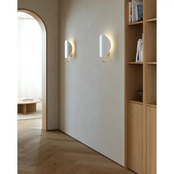 Бра, настенный светильник Nordlux 2320361001 Spargo E27 1x25W IP20 белый - фото №1