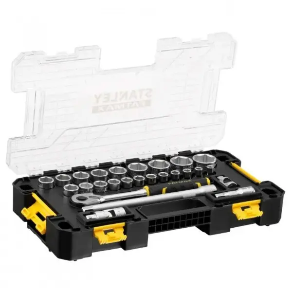 Набор торцевых головок Stanley FMMT98103-1 FatMax Maxi Drive 26 предметов - фото №2 Набор торцевых головок Stanley FMMT98103-1 FatMax Maxi Drive 26 предметов - фото №2