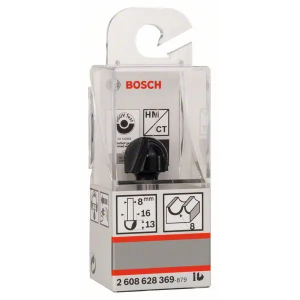 Галтельна фреза Bosch Std S8/R8/D16/L12,4 - фото №1