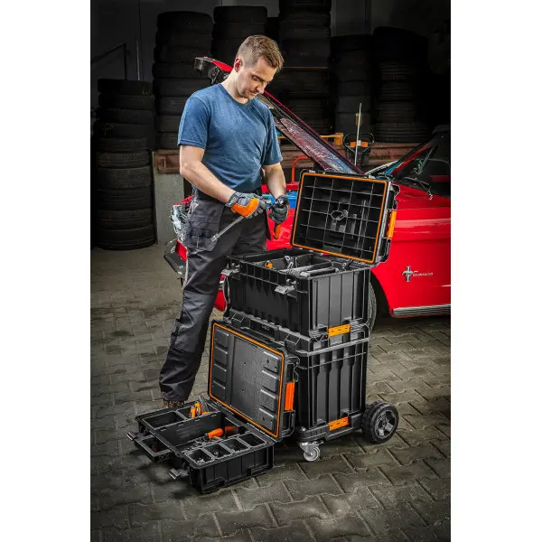 Модульный ящик для инструмента Neo Tools 84-259 на 3 ящика - фото №3 Модульный ящик для инструмента Neo Tools 84-259 на 3 ящика - фото №3