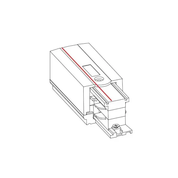 Ввід живлення Nowodvorski 8713 CTLS Power End Cap Right PE-R IP20 чорний - фото №1