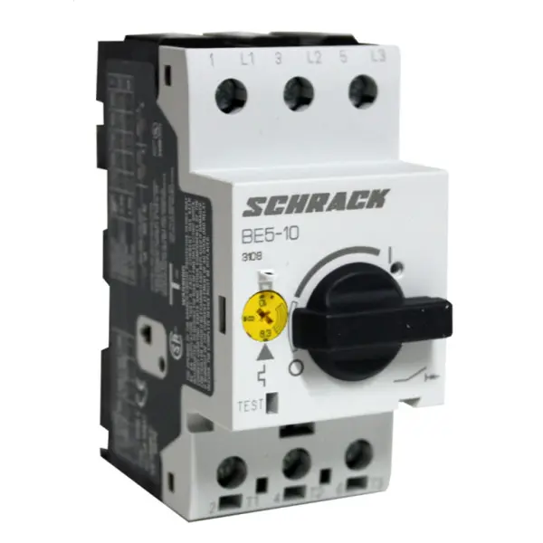 Автомат захисту двигуна Schrack BE510000 6,3-10,0А 3P Автомат захисту двигуна Schrack BE510000 6,3-10,0А 3P