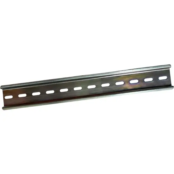 DIN-рейка Promfactor FD 35x7.5(0,8мм) с перфорацией 6x15 (250мм) DIN-рейка Promfactor FD 35x7.5(0,8мм) с перфорацией 6x15 (250мм)