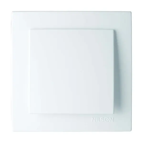 Вимикач Nilson Touran білий 1кл ( 24111001 )
