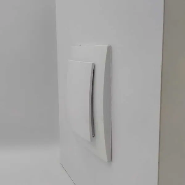 Вимикач Nilson Touran білий 1кл ( 24111001 ) - фото №2