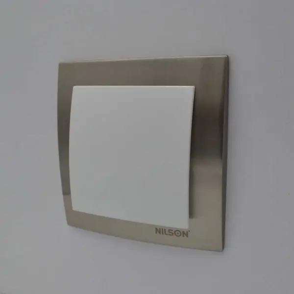 Вимикач Nilson Touran білий 1кл ( 24111001 ) - фото №7