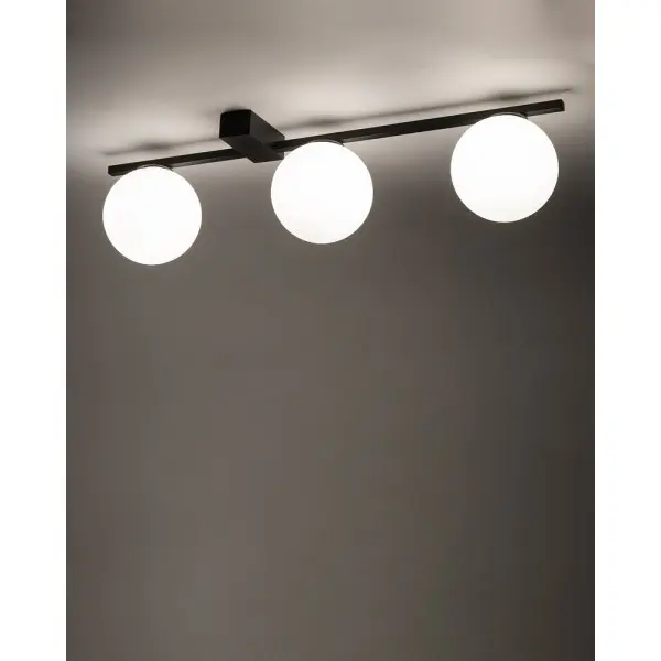 Люстра Nowodvorski 10301 Pik III G9 3x12W IP20 чорна - фото №1 Люстра Nowodvorski 10301 Pik III G9 3x12W IP20 чорна - фото №1