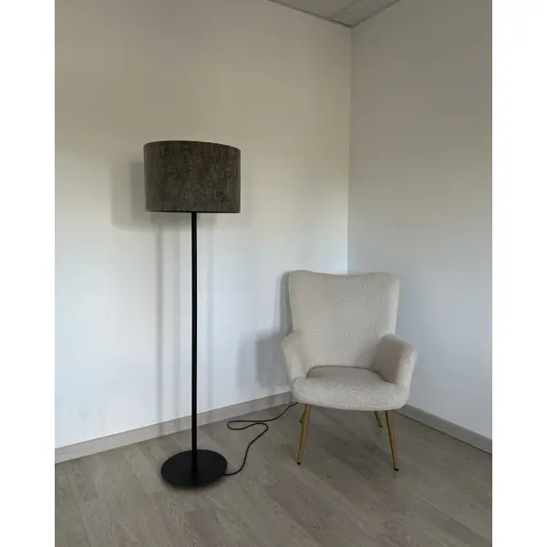 Торшер Nowodvorski 11676 Lago E27 1x25W IP20 серый - фото №3