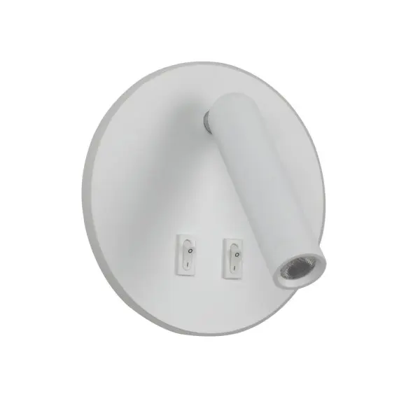 Бра, настенный светильник Italux WL-53742-1-WH Furla LED 2x8W 3000K 516Lm IP20 белый Бра, настенный светильник Italux WL-53742-1-WH Furla LED 2x8W 3000K 516Lm IP20 белый