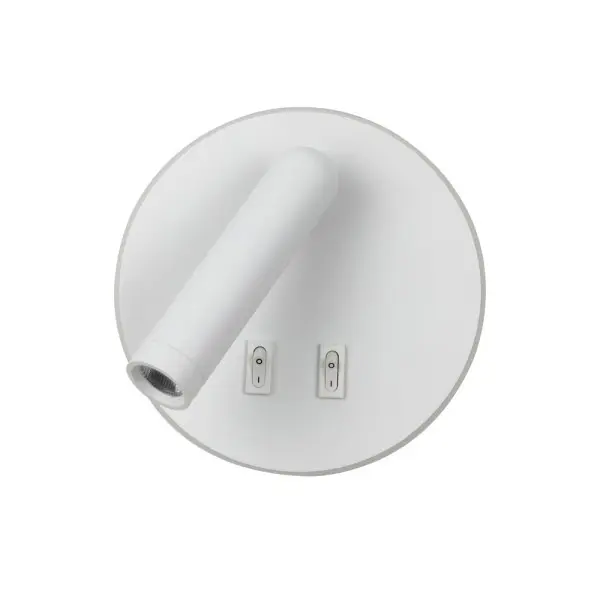 Бра, настенный светильник Italux WL-53742-1-WH Furla LED 2x8W 3000K 516Lm IP20 белый - фото №1 Бра, настенный светильник Italux WL-53742-1-WH Furla LED 2x8W 3000K 516Lm IP20 белый - фото №1