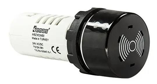 Зуммер моноблочный EMAS MBZS220SE со световой индикацией на 220В AC IP65