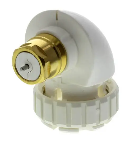 Угловой адаптер Danfoss 013G1350 для термостатических элементов RA (Click) - фото №1