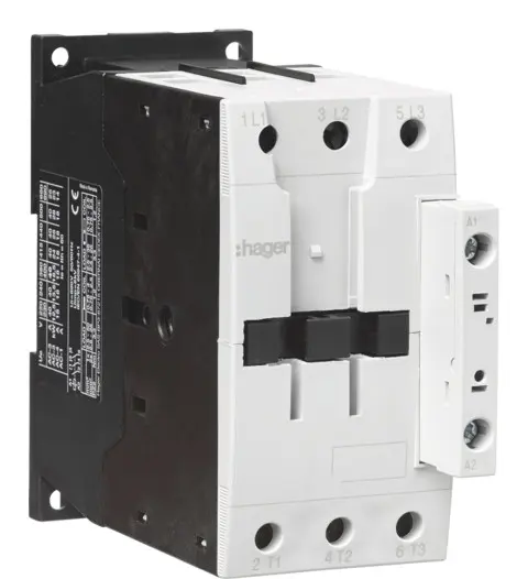 Корпусний контактор Hager EV040C 3P 40А 230В АС AC-3 Корпусний контактор Hager EV040C 3P 40А 230В АС AC-3