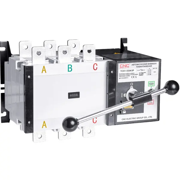 Устройство автоматического ввода резерва CNC YCS1-1250А 3Р 415В (Б00037976)