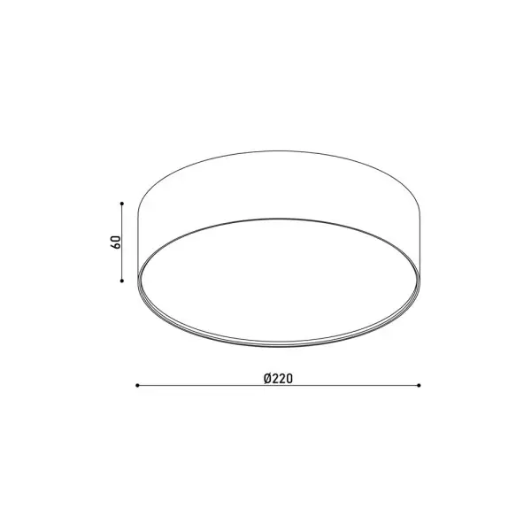 Світильник стельовий Kloodi KD-MONZA220 24W CCT WH LED 3000K/4000K/6000K 2400Lm IP44 білий - фото №4 Світильник стельовий Kloodi KD-MONZA220 24W CCT WH LED 3000K/4000K/6000K 2400Lm IP44 білий - фото №4