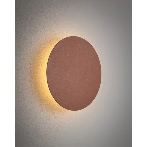 Бра, настенный светильник Nowodvorski 12660 Ring LED S 1x7W 3000K 60Lm IP20 терракотовый - фото №2 Бра, настенный светильник Nowodvorski 12660 Ring LED S 1x7W 3000K 60Lm IP20 терракотовый - фото №2