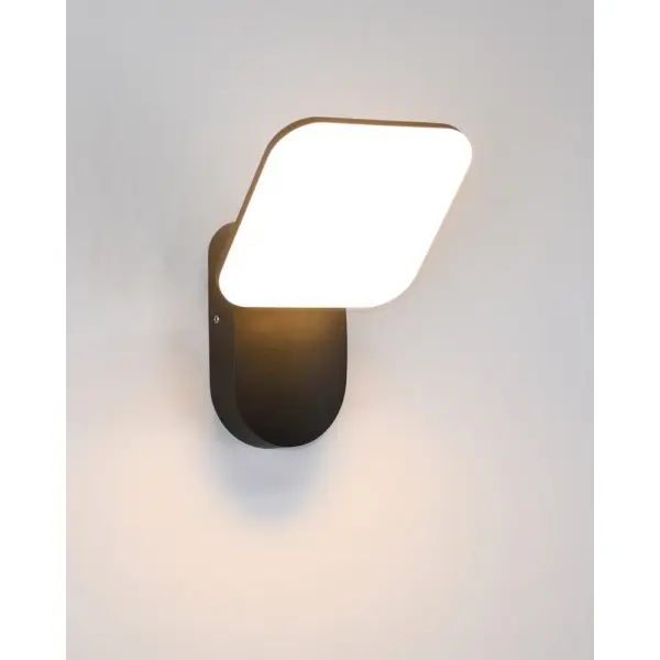 Уличный светильник Italux OWL-6206-3K Nammi LED 1x12W 3000K 989Lm IP54 черный - фото №1