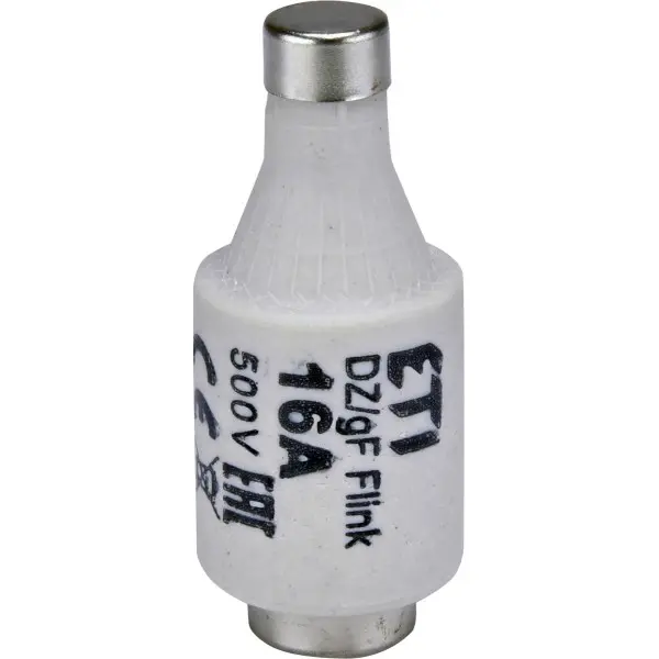 Запобіжник ETI 002312105 D II DZ 16A/500V Запобіжник ETI 002312105 D II DZ 16A/500V