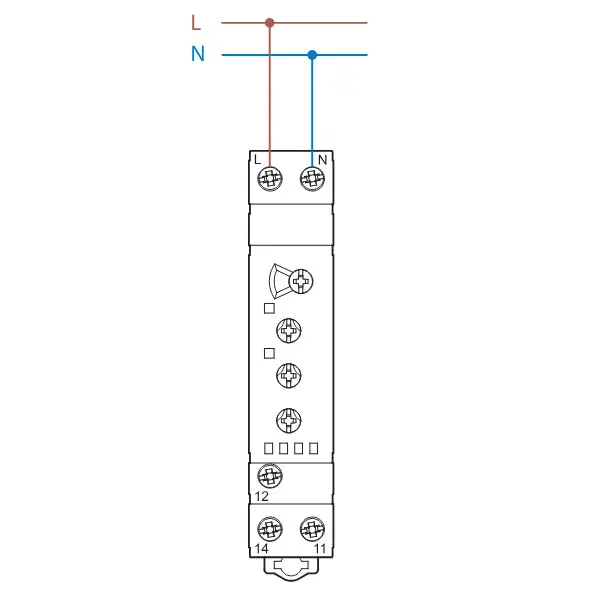 Реле контролю напруги Finder 1CO 10A 220-240В AC (701182302022) - фото №1