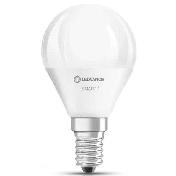 Диммована лампа Ledvance Smart WiFi P40 5W/827 230V TW FR E14 4х1 LEDV (4058075485617) - фото №1