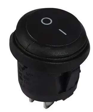 Переключатель TNSy KCD1-5-101W B/B круглый с подсветкой IP65 черный (TNSy5500721) Переключатель TNSy KCD1-5-101W B/B круглый с подсветкой IP65 черный (TNSy5500721)