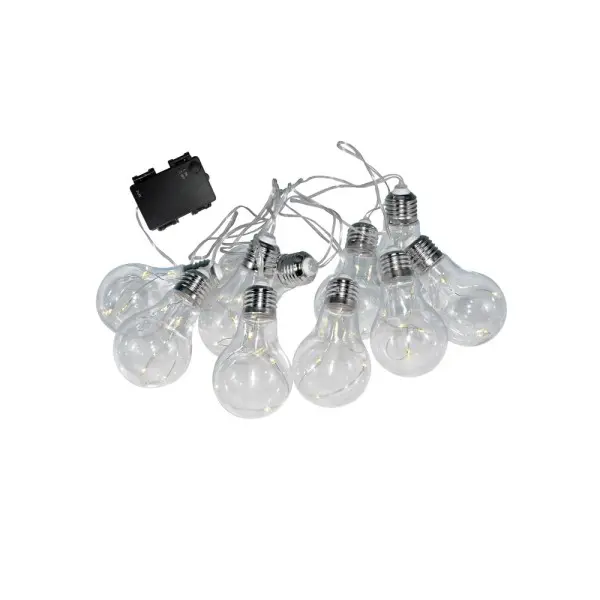 Гірлянда на батарейках Goldlux 312105 Smolder LED 2700K IP20 прозора