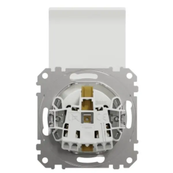 Розетка Schneider Electric Sedna Design & Elementsс заземлением шторками и крышкой белая SDD111024 - фото №2 Розетка Schneider Electric Sedna Design & Elementsс заземлением шторками и крышкой белая SDD111024 - фото №2