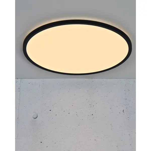 Світильник стельовий Nordlux 50066103 Oja LED 1x28W 2700K 3200Lm IP20 чорний - фото №2