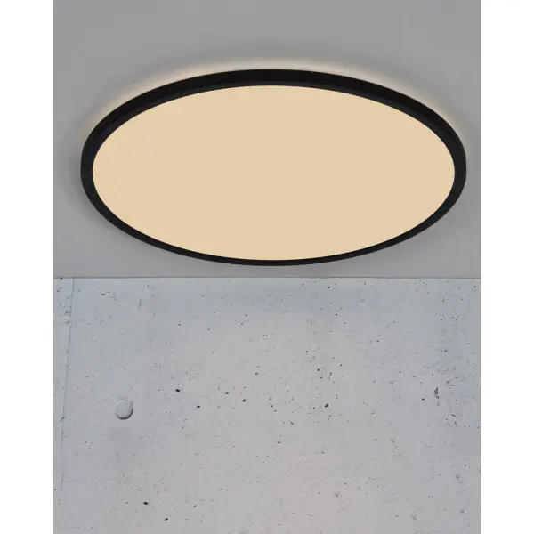 Світильник стельовий Nordlux 50066103 Oja LED 1x28W 2700K 3200Lm IP20 чорний - фото №3