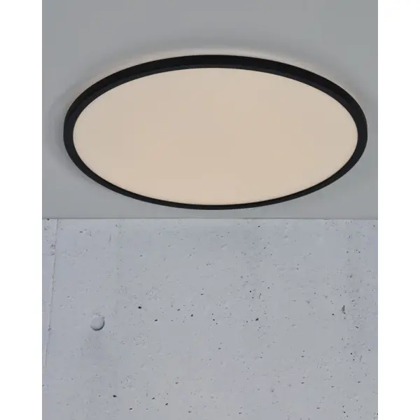 Світильник стельовий Nordlux 50066103 Oja LED 1x28W 2700K 3200Lm IP20 чорний - фото №4