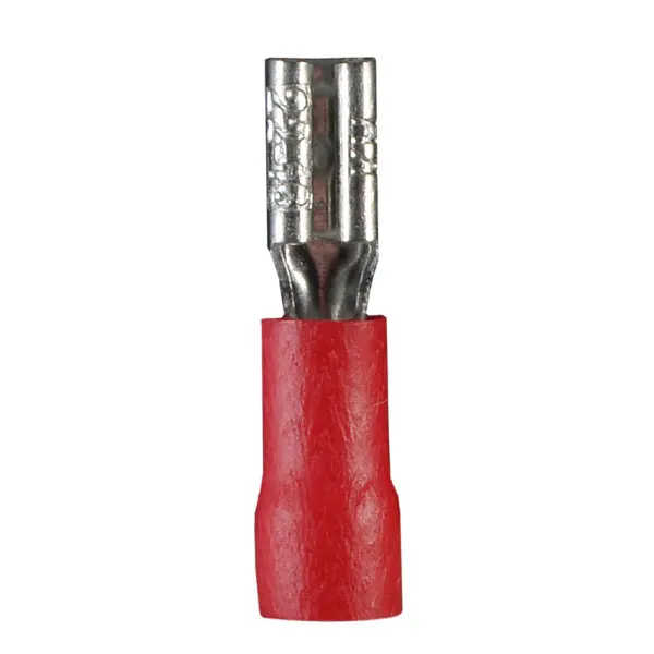 Накінечник Аско-Укрем FDD 1,25-250 6,35x0,5/0,8 ізольований 100шт (A0060020010) - фото №1 Накінечник Аско-Укрем FDD 1,25-250 6,35x0,5/0,8 ізольований 100шт (A0060020010) - фото №1